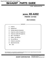 XE-A202 parts guide U and A ver